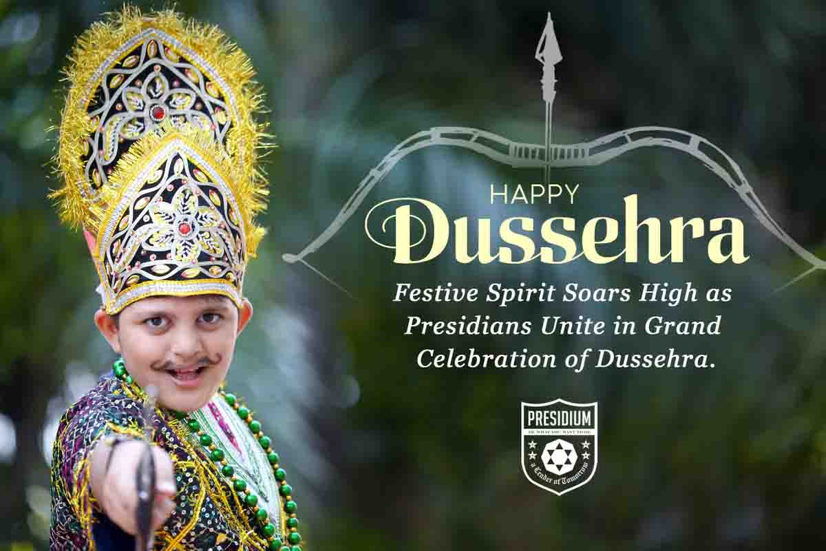 ZESTFUL DUSSEHRA CELEBRATIONS IN PRESIDIUM